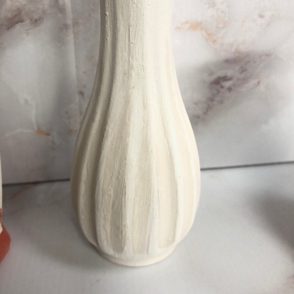 Hand painted vases set of 2 - Picture 7 of 8